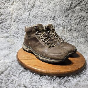 Eddie Bauer Vibram Cairn Womens Size 10 Mens 8.5 Mid Waterproof Hiking Boots